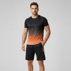 Nora | Men's Sport Set | T-Shirt & Shorts | Breathable, Quick-Dry
