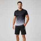 Nora | Men's Sport Set | T-Shirt & Shorts | Breathable, Quick-Dry