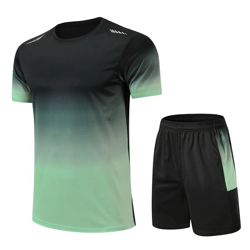 Nora | Men's Sport Set | T-Shirt & Shorts | Breathable, Quick-Dry