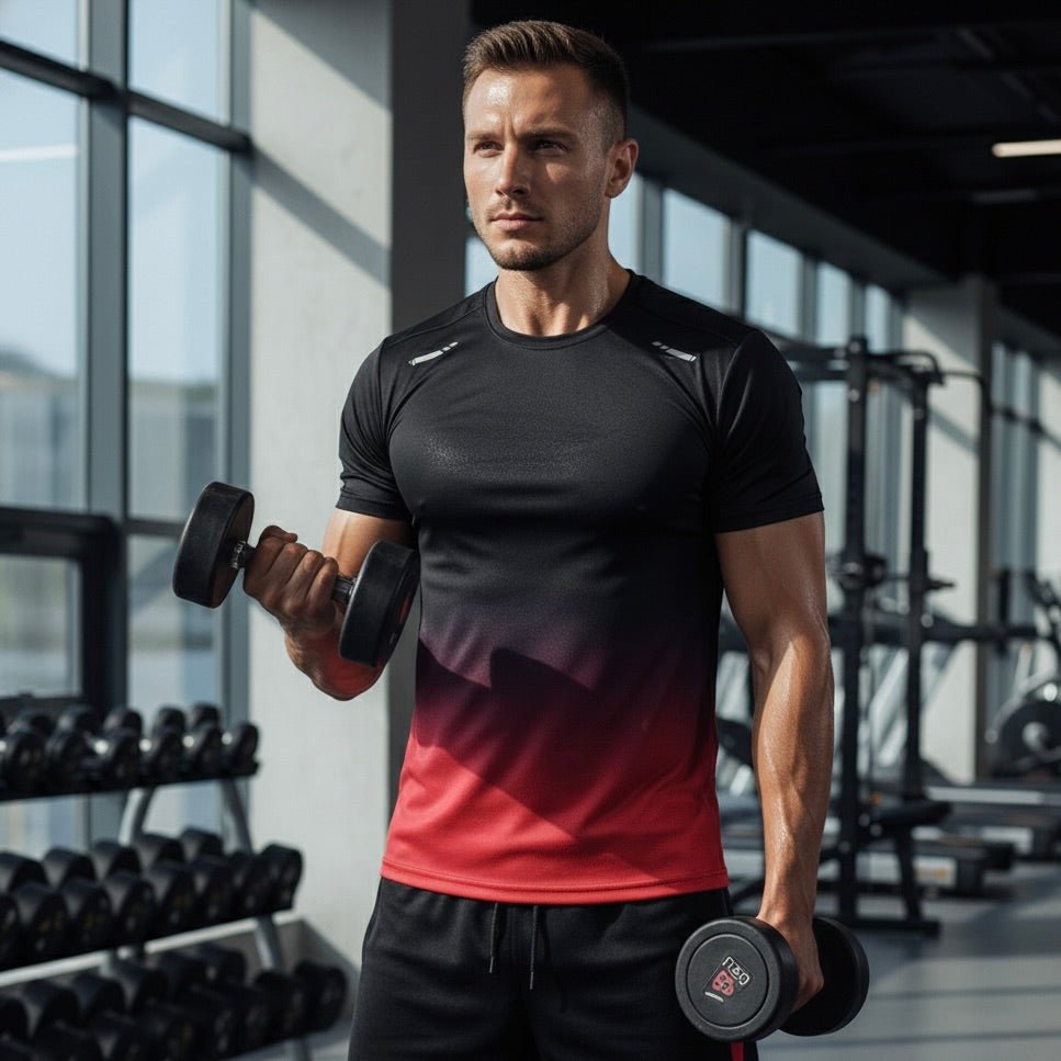 Nora | Men's Sport Set | T-Shirt & Shorts | Breathable, Quick-Dry