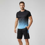 Nora | Men's Sport Set | T-Shirt & Shorts | Breathable, Quick-Dry