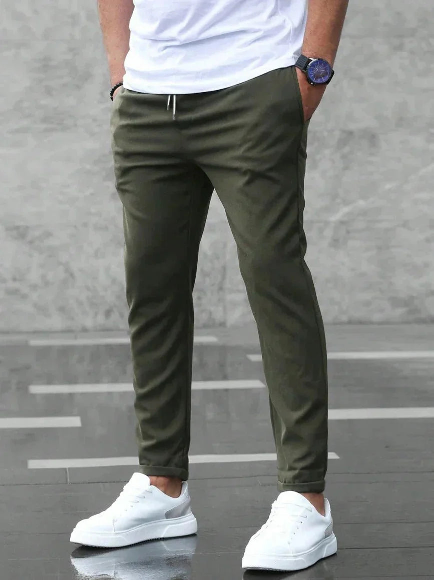 Rosalind | Men Stretch Trousers Elastic Waist