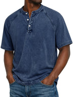Men's Button-Up Shirt | Short Sleeve, Casual | Verena