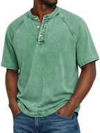 Men's Button-Up Shirt | Short Sleeve, Casual | Verena