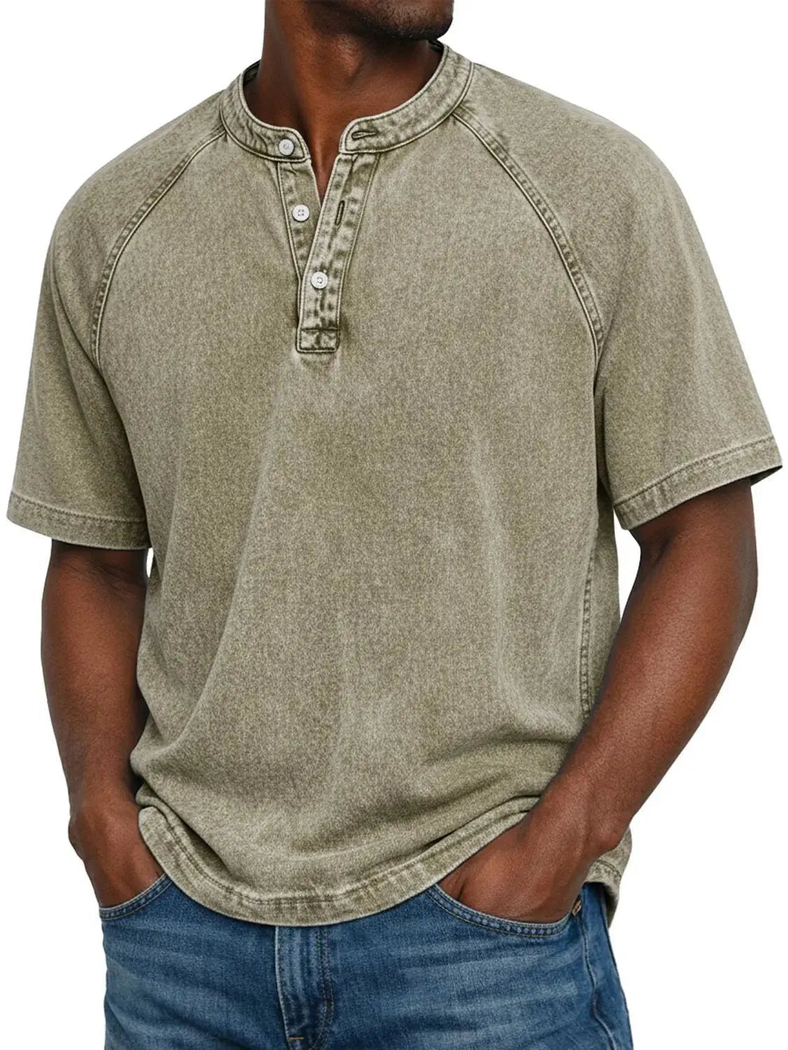 Men's Button-Up Shirt | Short Sleeve, Casual | Verena