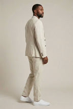 Soraya | Men's Linen Suit Set | Relaxed Fit, Blazer & Trousers | S–4XL