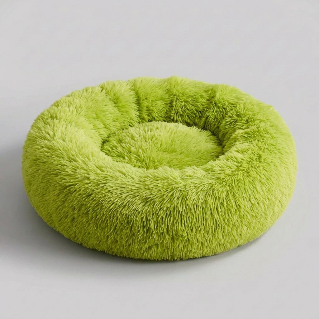Eira | Anti-Anxiety Calming Dog Bed Faux Shag Nest