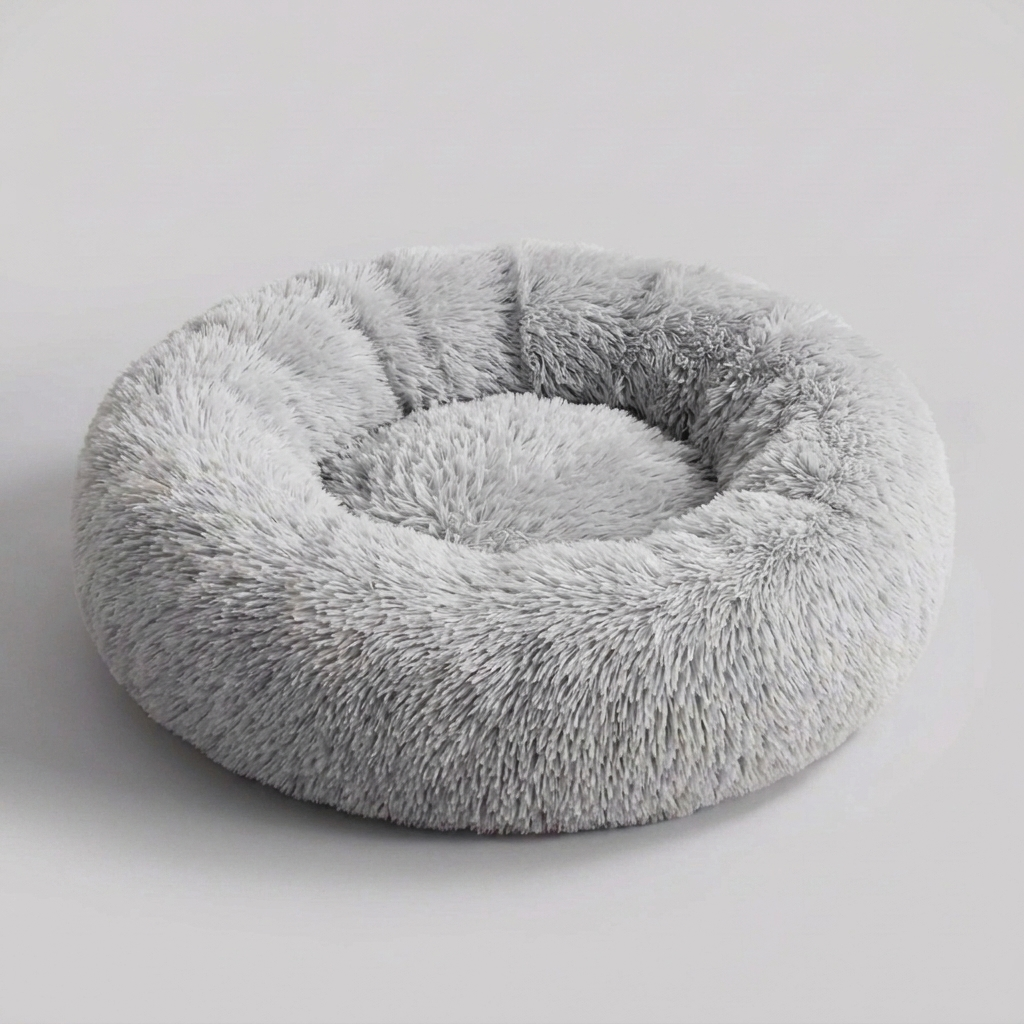 Eira | Anti-Anxiety Calming Dog Bed Faux Shag Nest