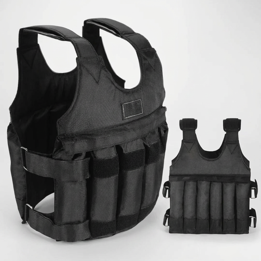 Adjustable Weighted Vest Strength Conditioning Training