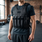 Adjustable Weighted Vest Strength Conditioning Training
