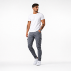Hazel | Men's Cargo Jeans | Slim Fit, Street Style | 3 Colours, 29–36