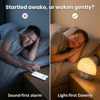 Sunrise Alarm Clock Dawn Simulator Wake Up Light | Linen