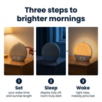 Sunrise Alarm Clock Dawn Simulator Wake Up Light | Linen