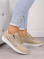 Orthopedic Shoes Women Sneakers Arch Support Zipper Cushioned