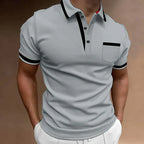 Ximena | Men's Polo Shirt | Classic Fit, Collared | Cotton Blend, Casual