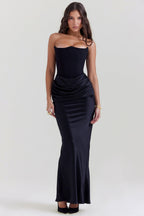 Inez | Women's Off-Shoulder Dress | Corset Mini, Sweetheart Neck | Party