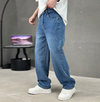 Maren | Men's Straight Leg Jeans | Cotton, Slant Pockets | Everyday Fit