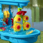 Veda | Sand and Water Table for Kids | 3-in-1 Outdoor Play | Tool-Free Assembly