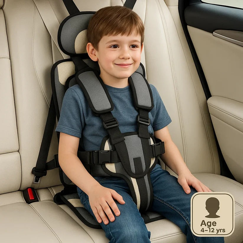 Yara | Child Car Seat | Portable, Foldable | 5-Point Harness, 1–14 Yrs
