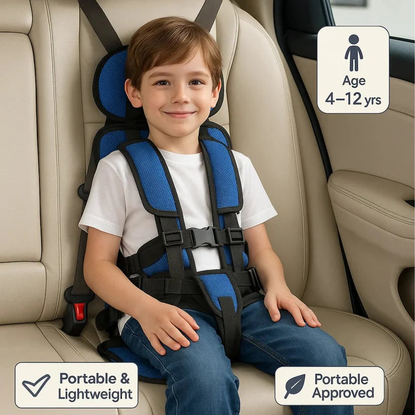 Yara | Child Car Seat | Portable, Foldable | 5-Point Harness, 1–14 Yrs