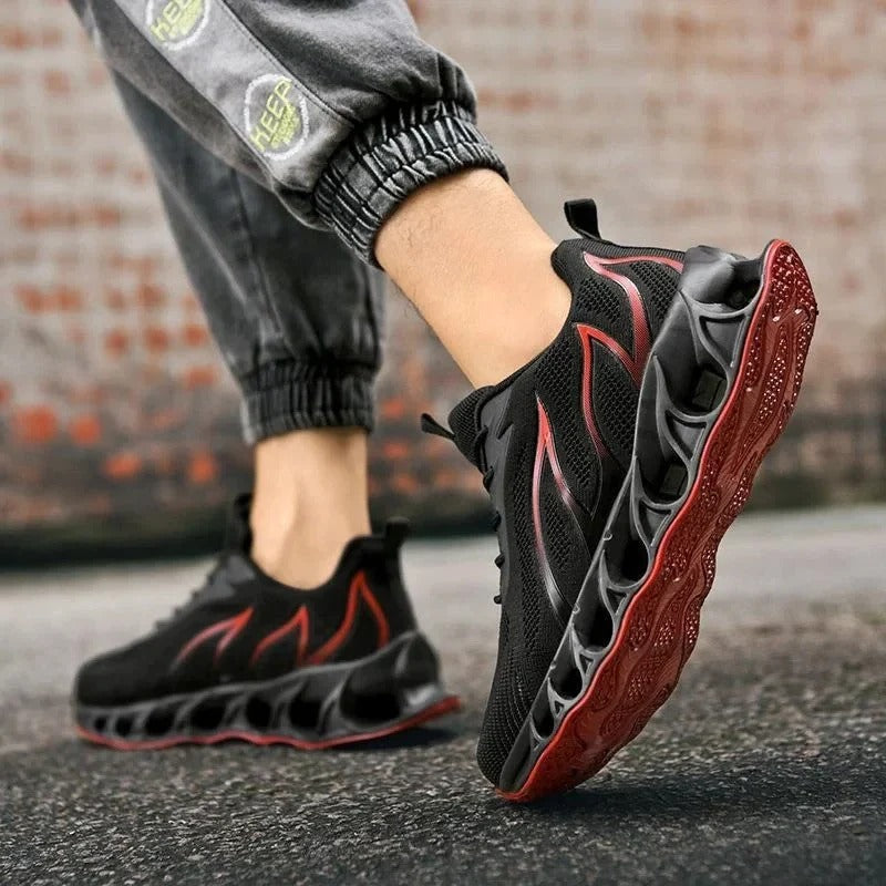 Orthopedic Shoes Men Walking Running Sneakers Cushioned Arch Support