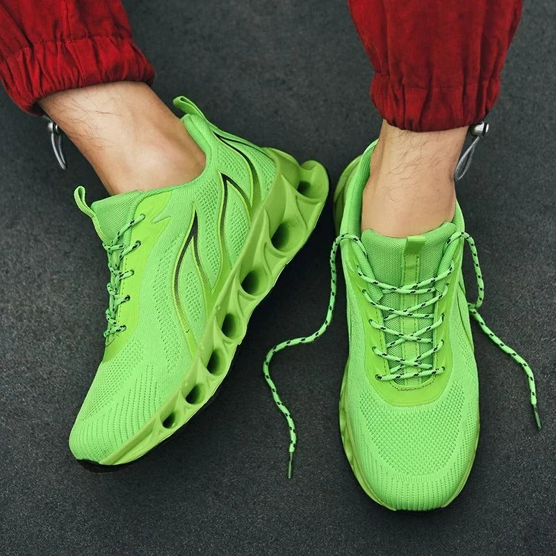 Orthopedic Shoes Men Walking Running Sneakers Cushioned Arch Support