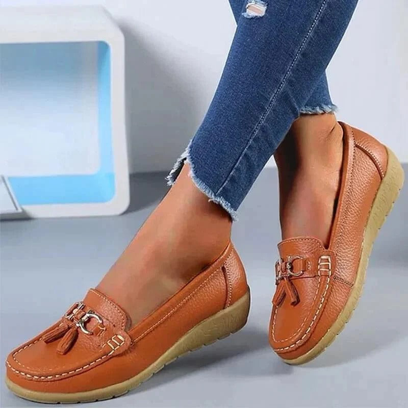 Women's Orthopedic Loafers | Ergonomic Arch Support Shoes