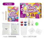 Romy | Bath Bomb DIY Kit | Kids Science Craft Set | 5 Bombs, Colorful