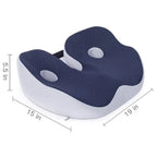 Memory Seat Cushion Sit Bone Tailbone Relief Ergonomic