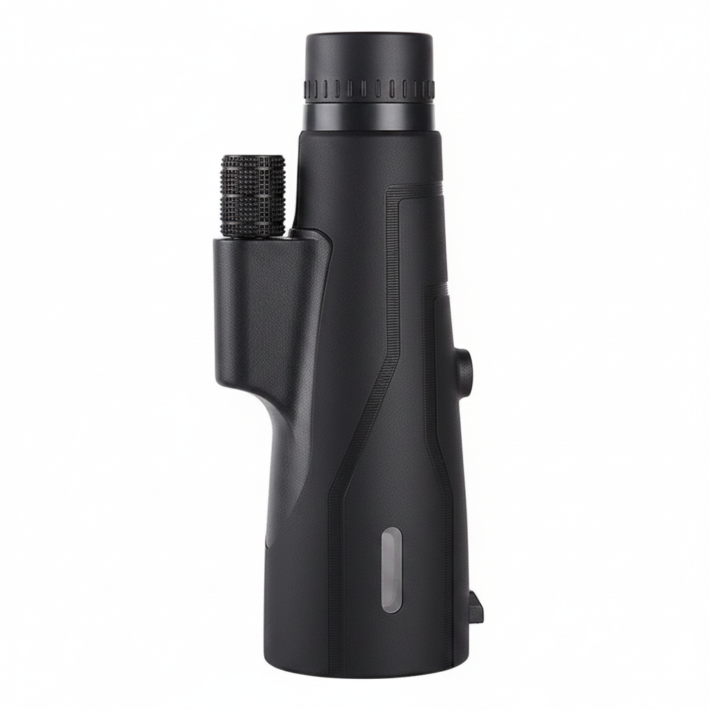 Solene | Monocular Telescope | Waterproof, Night Vision, 12x Zoom | Black