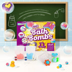 Romy | Bath Bomb DIY Kit | Kids Science Craft Set | 5 Bombs, Colorful