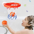 Faye | Set | Kids Bath Toy | Suction Cup Hoop, 2 Balls