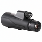 Solene | Monocular Telescope | Waterproof, Night Vision, 12x Zoom | Black