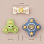 Reva | Bath Spinner Toys | Baby Bath Toy | Suction Cup, Hand-Eye Coordination