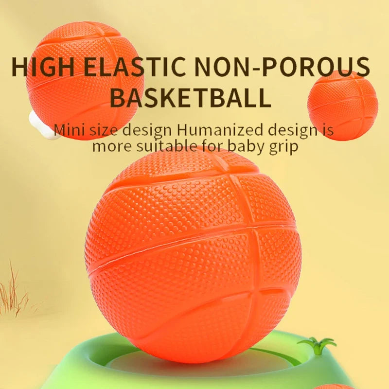 Fleur | Bath Basketball Set | Kids Bath Toy | Suction Cup, Mini Balls