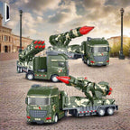Xena | Military Toy Truck | Pull-Back, Light & Sound | Kids 3+