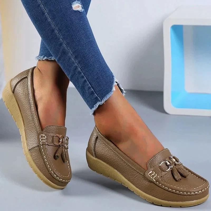 Women's Orthopedic Loafers | Ergonomic Arch Support Shoes