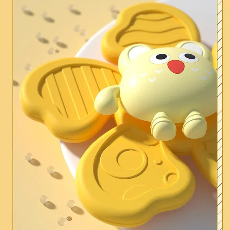 Reva | Bath Spinner Toys | Baby Bath Toy | Suction Cup, Hand-Eye Coordination