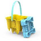Pearl | Beach Sand Castle Play Set | Kids Outdoor Toy | Bucket & Mold Kit