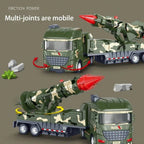 Xena | Military Toy Truck | Pull-Back, Light & Sound | Kids 3+