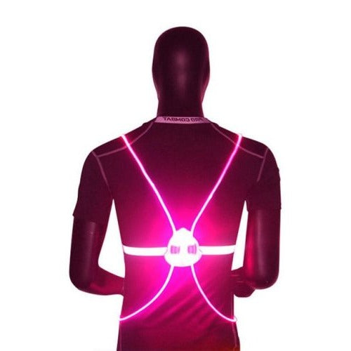 360 Degree Reflective LED Safety Vest Night Visibility