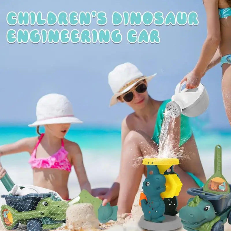Sorrel | Beach Sand Toy Set | Dino Truck, Creative Play | Kids Outdoor