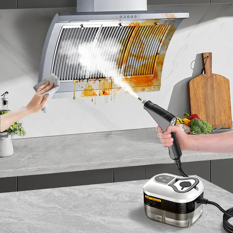 Luna | Steam Cleaner | 2500W High Pressure | 6 Speed, 5 Brush Heads