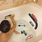 Odette | Bath Toy Cars | Traffic Play Set | Kids Bath Time Fun