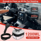 Luna | Steam Cleaner | 2500W High Pressure | 6 Speed, 5 Brush Heads