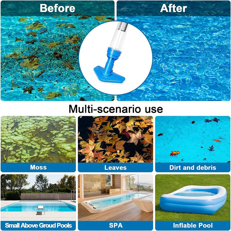 Willa | Pool Vacuum Cleaner | Cordless 3-in-1, Rechargeable | 90 Min Runtime