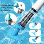 Willa | Pool Vacuum Cleaner | Cordless 3-in-1, Rechargeable | 90 Min Runtime