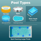 Willa | Pool Vacuum Cleaner | Cordless 3-in-1, Rechargeable | 90 Min Runtime