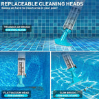 Willa | Pool Vacuum Cleaner | Cordless 3-in-1, Rechargeable | 90 Min Runtime