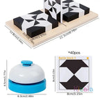 Bexcellent | Block Puzzle Game | Educational Toy for Kids | Wooden, Ages 3+